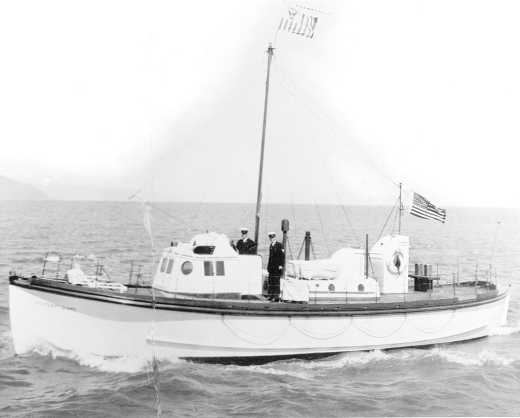 The 52-foot wooden motor lifeboat Triumph (MLB-52301). (U.S. Coast Guard) The 52-foot wooden motor lifeboat Triumph (MLB-52301). (U.S. Coast Guard)