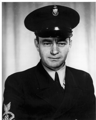 8. Service photo of Anthony Pettit, the Chief Petty Officer in charge of the Scotch Cap station during the disaster. (U.S. Coast Guard) 8. Service photo of Anthony Pettit, the Chief Petty Officer in charge of the Scotch Cap station during the disaster. (U.S. Coast Guard)