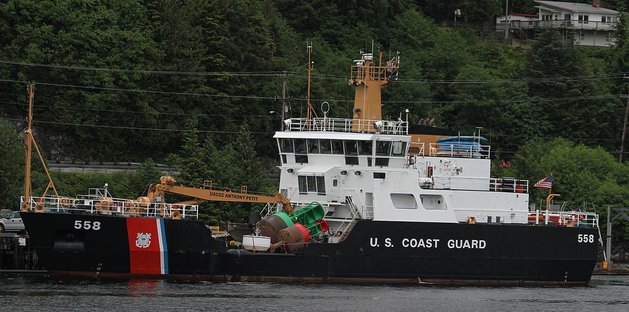 9.	Recent photo of CGC Anthony Pettit, namesake cutter of BMC Pettit. (U.S. Coast Guard)
