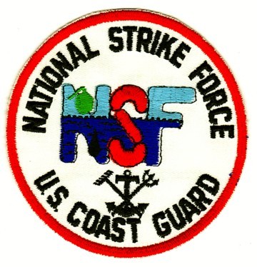 A National Strike Force Patch showing the unit’s distinctive seal. (U.S. Coast Guard) A National Strike Force Patch showing the unit’s distinctive seal. (U.S. Coast Guard)